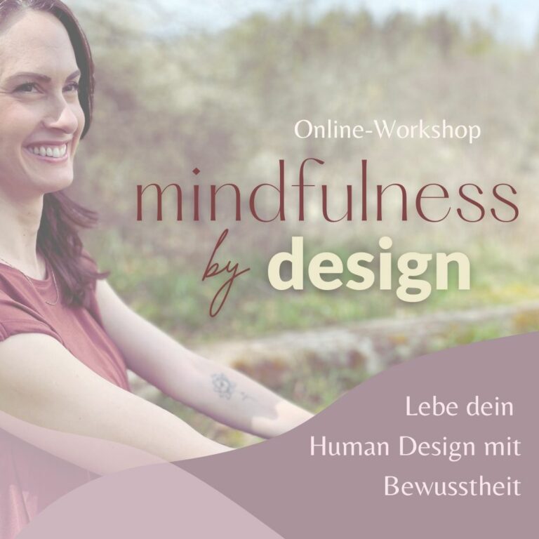 Online-Workshop mindfulness by design